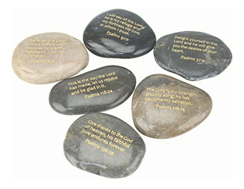 Stonebriar Piedras De Salmo Inspiradoras, Ideas De Regalo