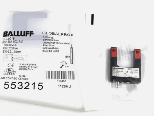 New Balluff Bgl 30a-003-s49 Bgl0019 Photoelectric Sensor Bbt