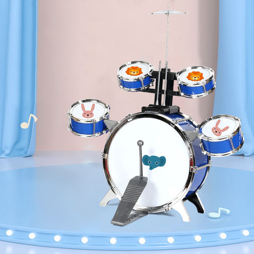 Un Minitambor, Instrumento Musical Infantil, Juguete Para Ni