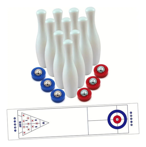 O Set De Juego De Mesa De Bolos