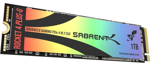 Ssd Sabrent Rocket 4 Plus-g 1tb Advanced Gaming M.2 Pcie Nvm