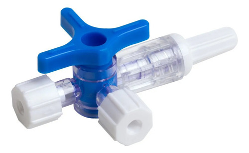 50 Torneiras De 3 Vias Luer Lock Tor02 Tkl