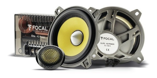 Kit 2 Vias Focal Elite K2 Power Es100k ( 4 Polegadas / Bmw )