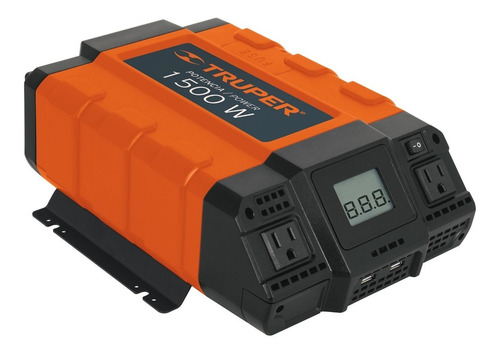 Inversor De Corriente Automotriz De 1500 Truper 10492