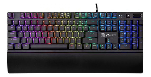 Teclado Tt Challenger Edge Pro Rgb Plunger Kb-cpr-plbrpb-01