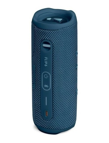 Imagen 3 de 9 de Bocina JBL Flip 6 portátil con bluetooth waterproof azul