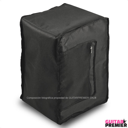 Funda Acolchada Cajon Peruano Flamenco Mochila Reforzada