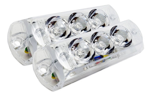 Imagem 6 de 9 de Kit 2 Strobo Automotivo Rgb Zendel Rítmico 9w