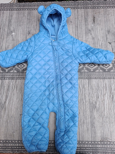 Osito Campera Enterito Azul De 9 A 18 Meses Cheeky Nuevo