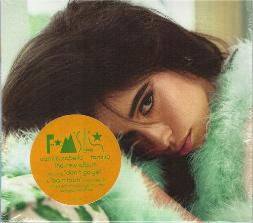 Camila Cabello - Familia- cd versión estándar 2022 en caja de plástico producido por Sony Music