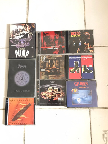 Colección Discos Y Dvd Originales Hard Rock