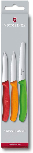 Set De Cuchillos Mondadores 3 Piezas Victorinox Premium 