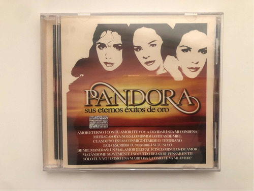 Cd Fisico Pandora Sus Eternos Exitos De Oro Original