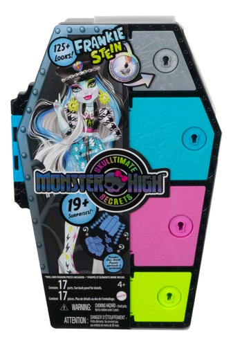 Muñeca Monster High Skulltimate Secrets Frankie Stein Hky62