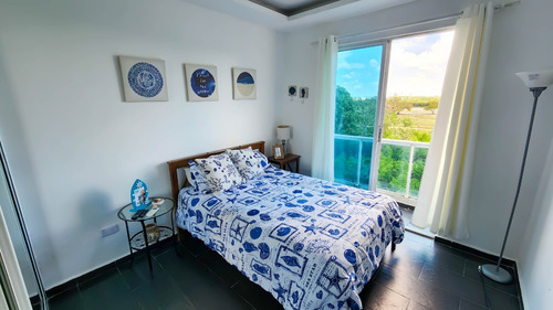 Apartamento En Alquiler Amueblado En Boca Chica