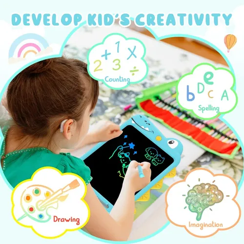 Tablet De Escritura Lcd De Dibujos Animados, Tablero De...