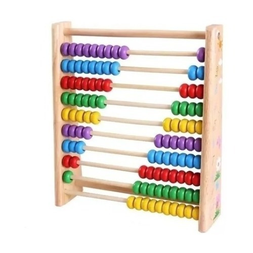 Juego Didáctico Para Niños Abaco Aprendizaje Matemático