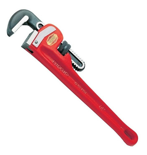 Llave Grifo 14 Heavy Duty 2 31020 Ridgid, color rojo