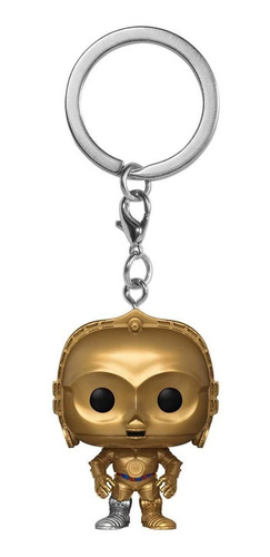 Funko Pop! Llavero: Star Wars - C3po