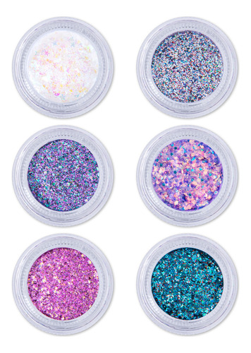 Pressed Glitter Dapop-autoadherente- Para Rostro Y Cuerpo