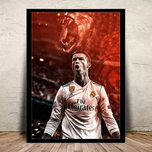 Placas Quadros Decorativos Do Cristiano Ronaldo Cr7 em Promoção na