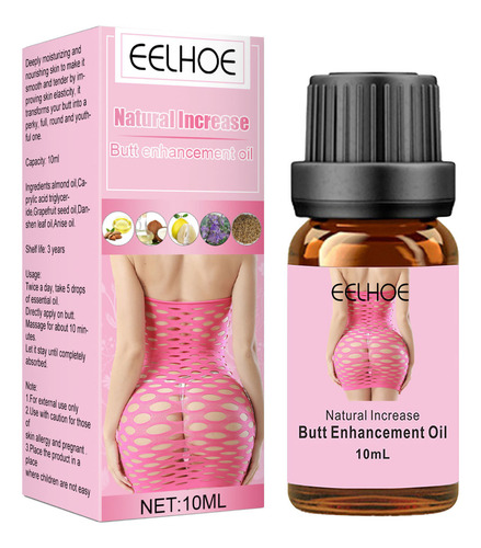 Aceite Reafirmante De Glúteos Para Una Mejora Rápida, 30 Ml