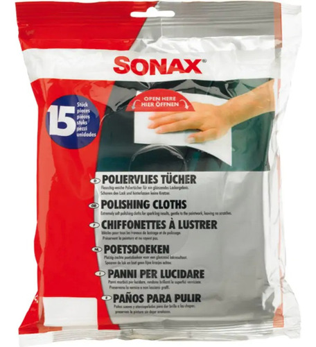 Sonax | Polishing Cloths | Paños De Pulido | X15 | Detailing