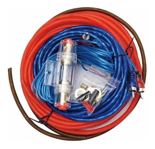 Kit Cables Amplificador Subwoofer 1500w Auto