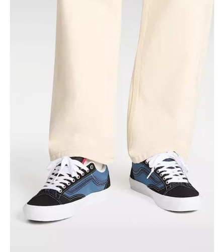 Tenis Vans Skate Old Skool 36 + Azul Unisex 5rht3 Original