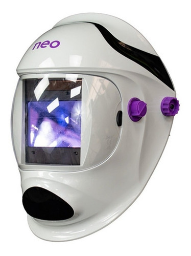 Máscara De Soldar Fotosensible Neo Ms1002 + Guantes + Lentes