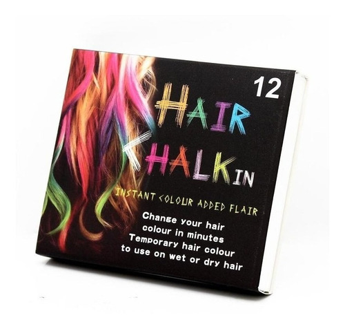 Tizas Para Pintar Teñir El Pelo Hair Chalk X 12 Unidades