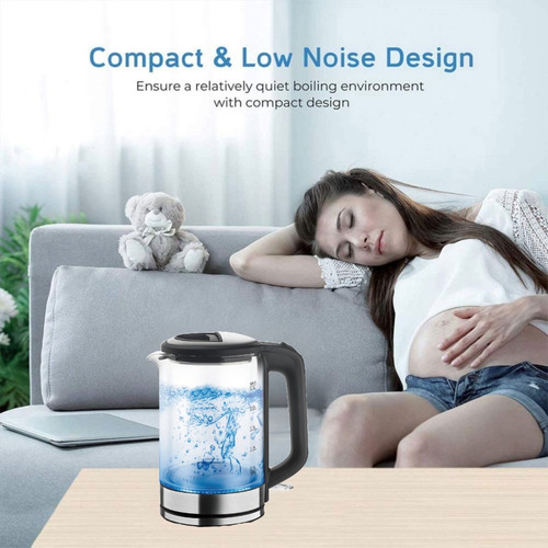 Hervidor Agua 2,5l Calor Ajustable Te Café Cocina Hogar Lau