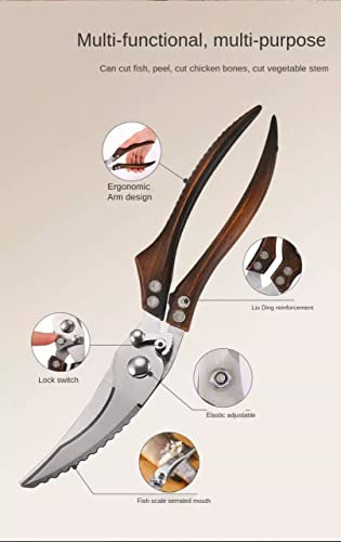 Tijeras Cocina Resistentes Para Carne Y Hierbas