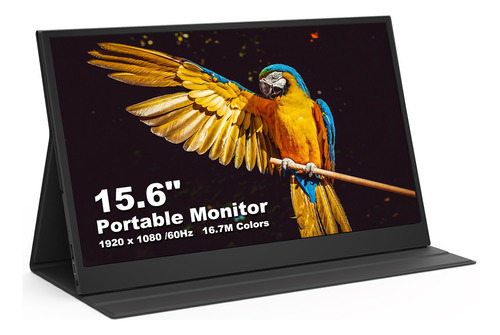 Monitor Con Cubierta De Cuero, Compatible Con Pu, Portátil