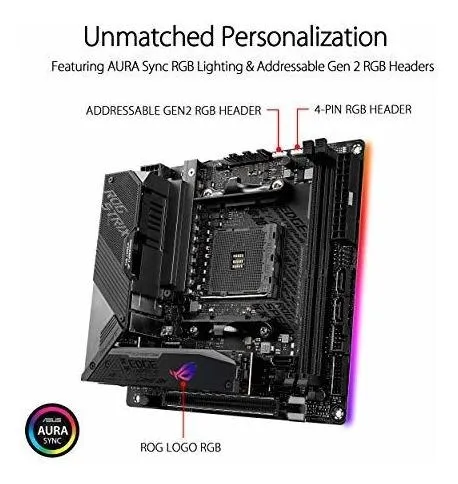 Asus Rog Strix X570-i Gaming, Placa Base Para Juegos X570 Mi