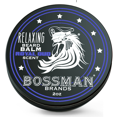 Bossman Blsamo Relajante Para Barba  Crema Domadora, Espesan