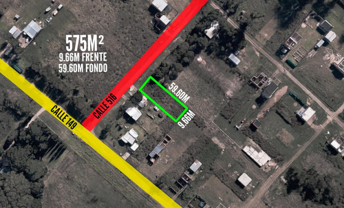 Terreno En Venta - 575mts2  - Barrio Gambier