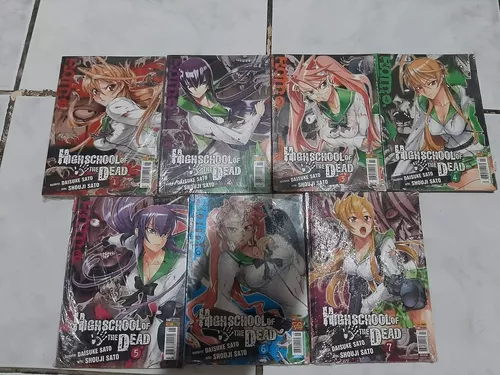 Mangá Highschool Of The Dead Volume Único, Livro Highschool Of The Dead  Usado 76050068