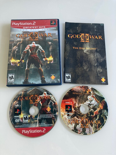 Jogo God Of War Ii - Ps2 Mídia Física Original