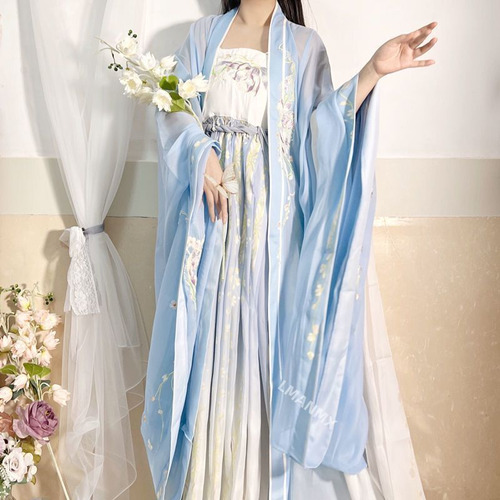 Conjunto Hanfu Hanfu Tradicional De Talla Grande Para Mujer