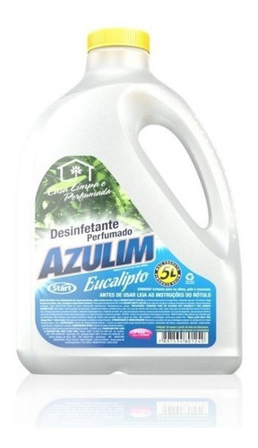Desinfetante Perfumado Azulim- Stasrt 5l Fragrância Eucalipto