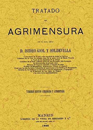 Libro Tratado De Agrimensura De Giol Y Soldevilla Is