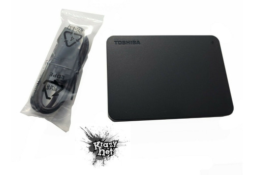 Imagen 3 de 5 de Disco Externo Toshiba 1tb Tera Usb 3.2 + Estuche Antigolpe