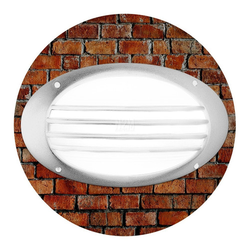 Aplique Pared Led Tortuga Ovalado Moderno Exterior 220v