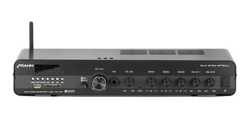 Amplificador Frahm Slim 3700 App Multi Canal Bluetooth