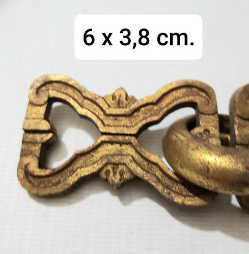 Imagen 5 de 7 de Cadena 36 Cm. Bronce P/lamparas Colgantes Pesadas.