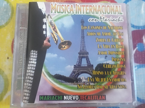 Mariachi Nuevo Tecalitlan Cd Musica Internacional Con M Z