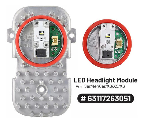 L Unidad Drl Para Coche, Módulo Angel Eyes 63117263051