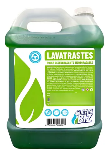 comprar Lava Trastes Líquido Aroma Limón | 5 Litros Clean Biz