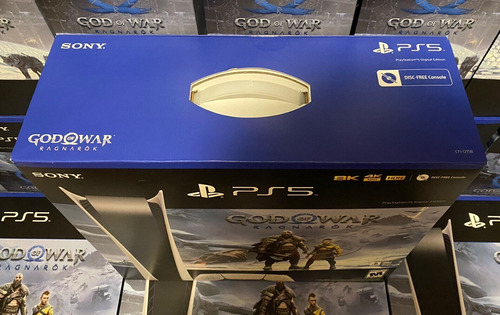 Imagen 1 de 2 de Brand New Sony Playstation 5 Disc Edition Console God Of War
